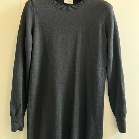 Vallier Peckham Merino Sweater Dress Size M in Black - Picture 3 of 5